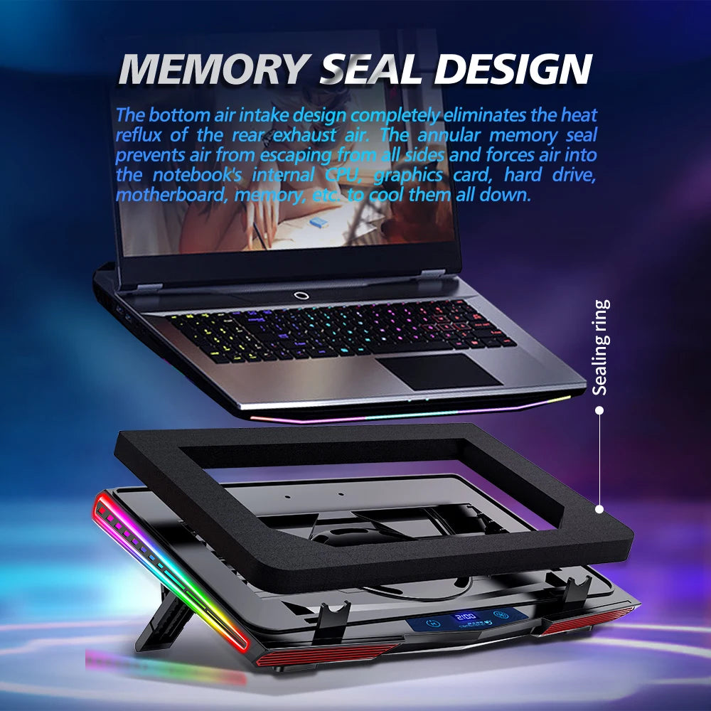 ArcticFlow RGB Laptop Cooler Pro