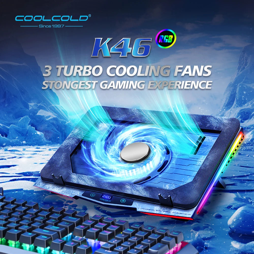 ArcticFlow RGB Laptop Cooler Pro